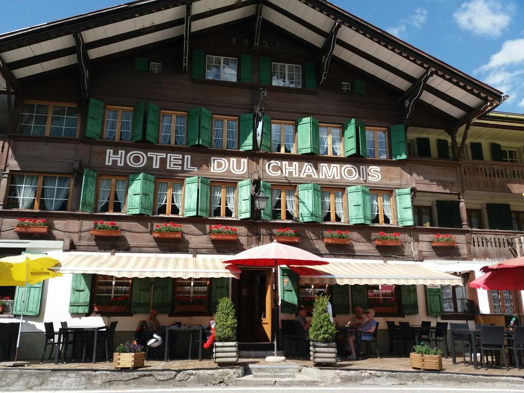 Hotel Du Chamois L'Etivaz Exteriör bild