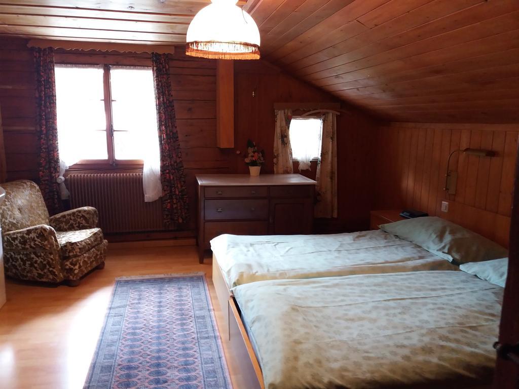 Hotel Du Chamois L'Etivaz Exteriör bild
