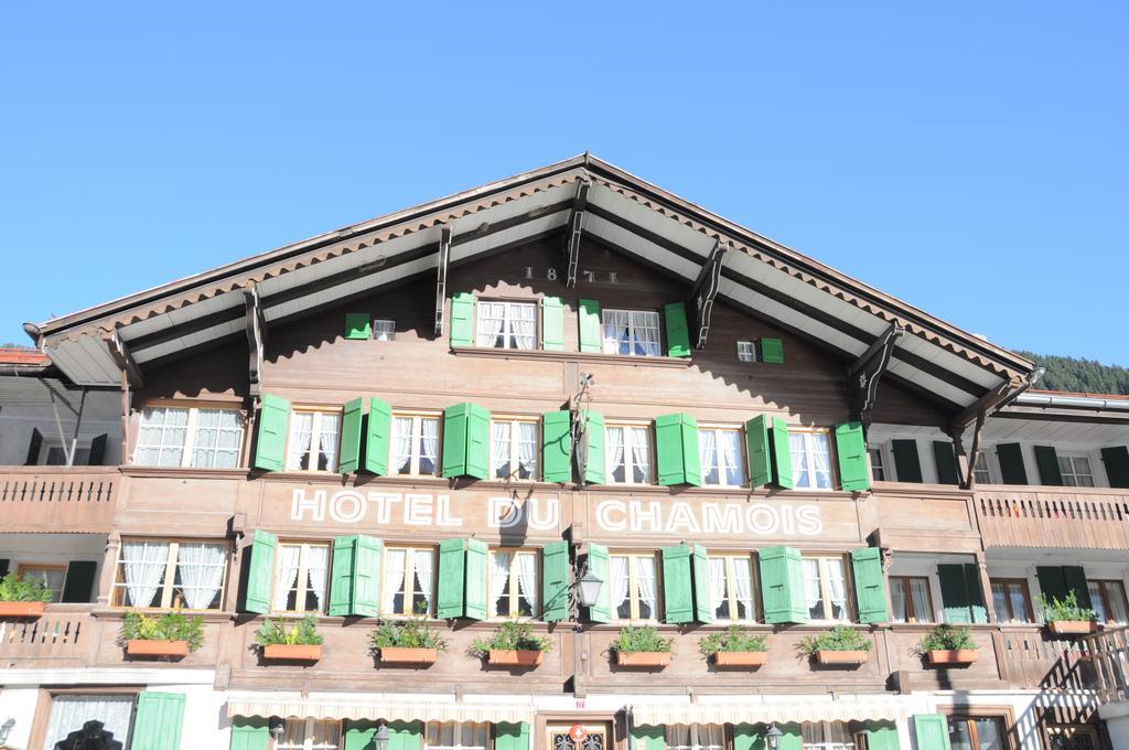 Hotel Du Chamois L'Etivaz Exteriör bild